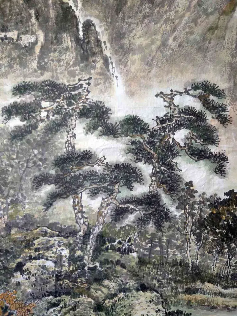 104-Viewing the Waterfall in Late Autumn (Wan Qiu Guan Pu Tu)_3.webp