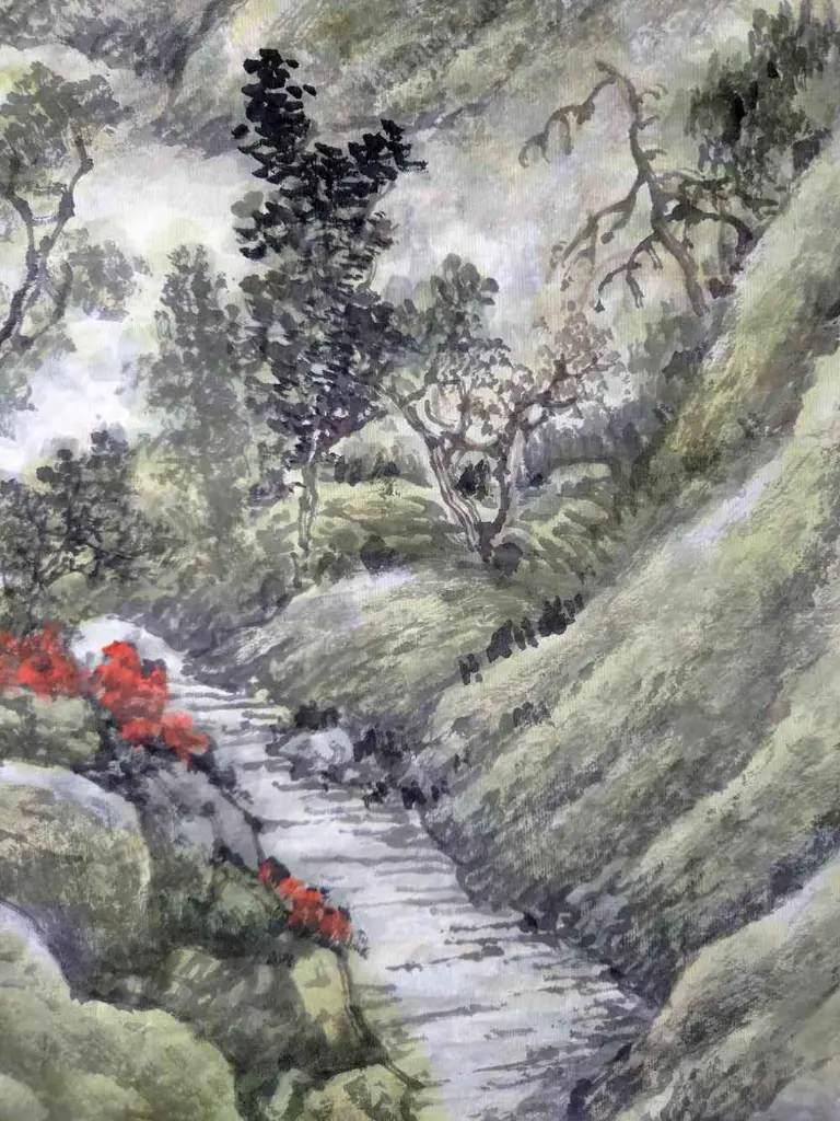 106-Sounds of a Stream and Mountain Scenery (Xi Sheng Shan Se)_4.webp