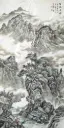 The ancient city carries thousands of years of history (Gu Cheng Qian Qiu) Chinese Painting Of Landscape